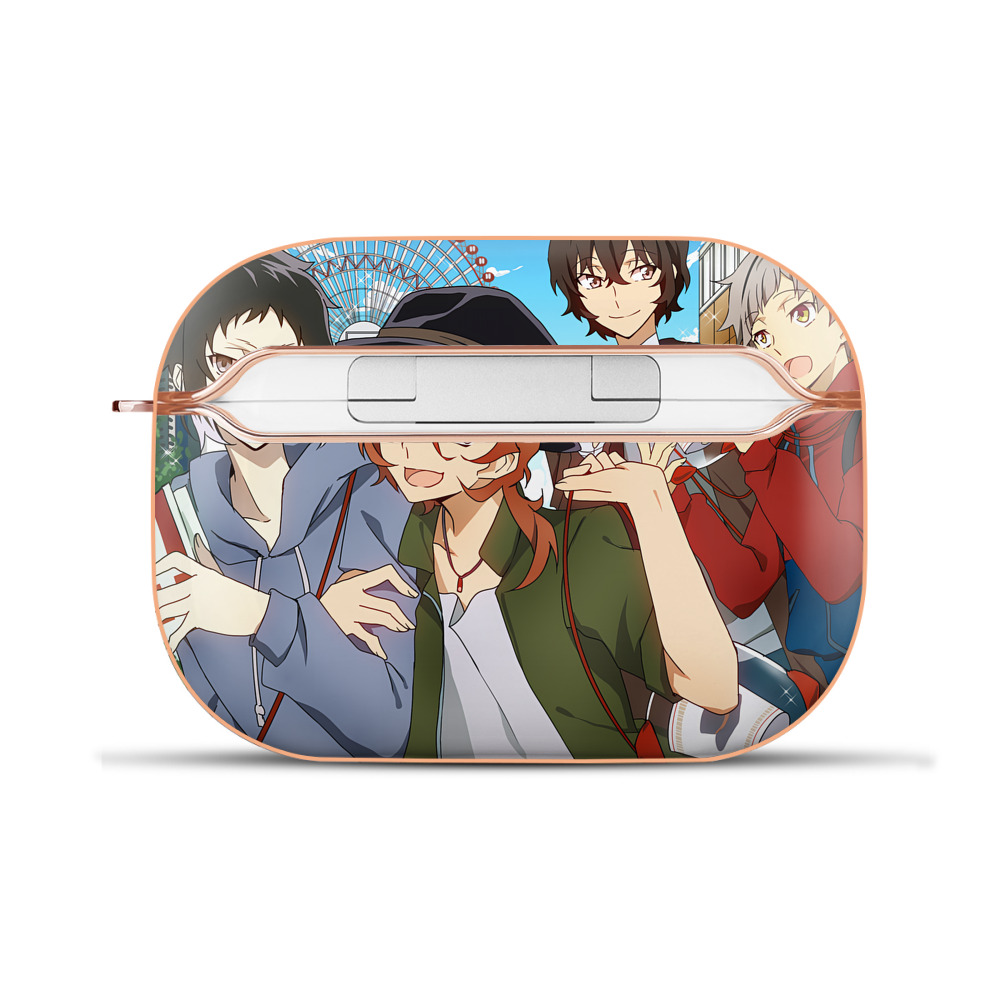 （画像用） 文豪ストレイドッグス Bungo Stray Dogs 【AirPods Pro用】ハードシェル保護ケース｜耐衝撃・防指紋・カラビナ付き商品仕様