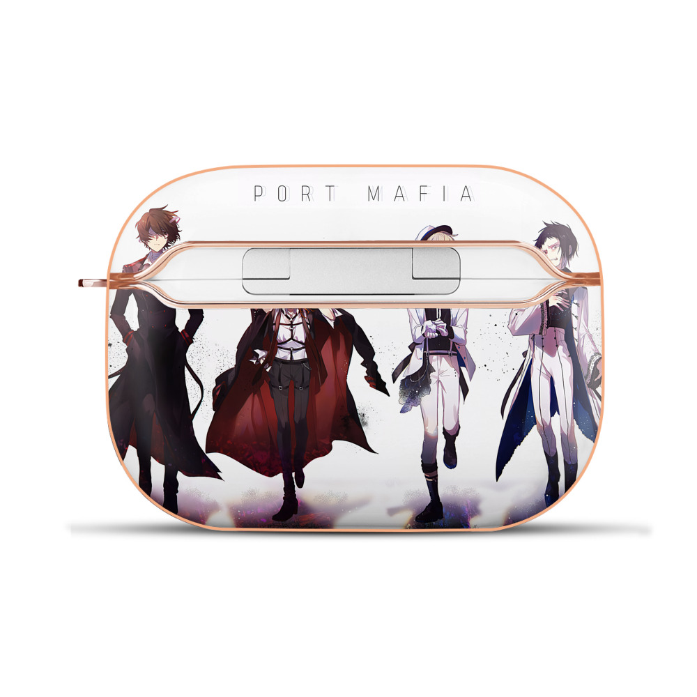 （画像用） 文豪ストレイドッグス Bungo Stray Dogs 【AirPods Pro用】ハードシェル保護ケース｜耐衝撃・防指紋・カラビナ付き商品仕様