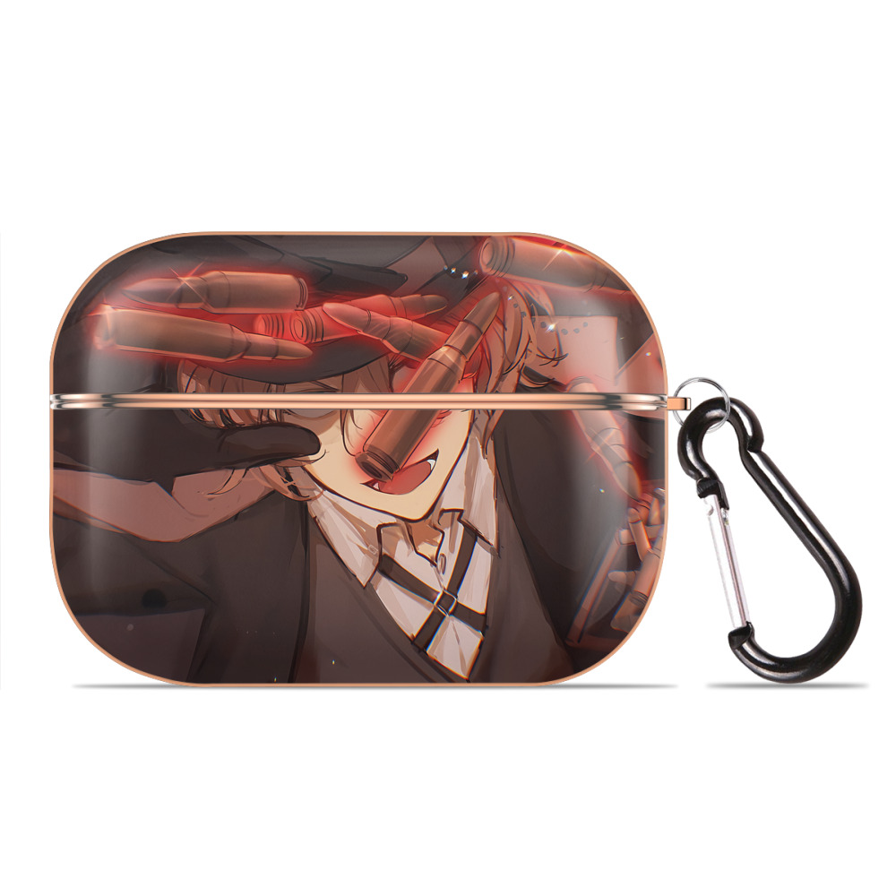 （画像用） 文豪ストレイドッグス Bungo Stray Dogs 【AirPods Pro用】ハードシェル保護ケース｜耐衝撃・防指紋・カラビナ付き商品仕様