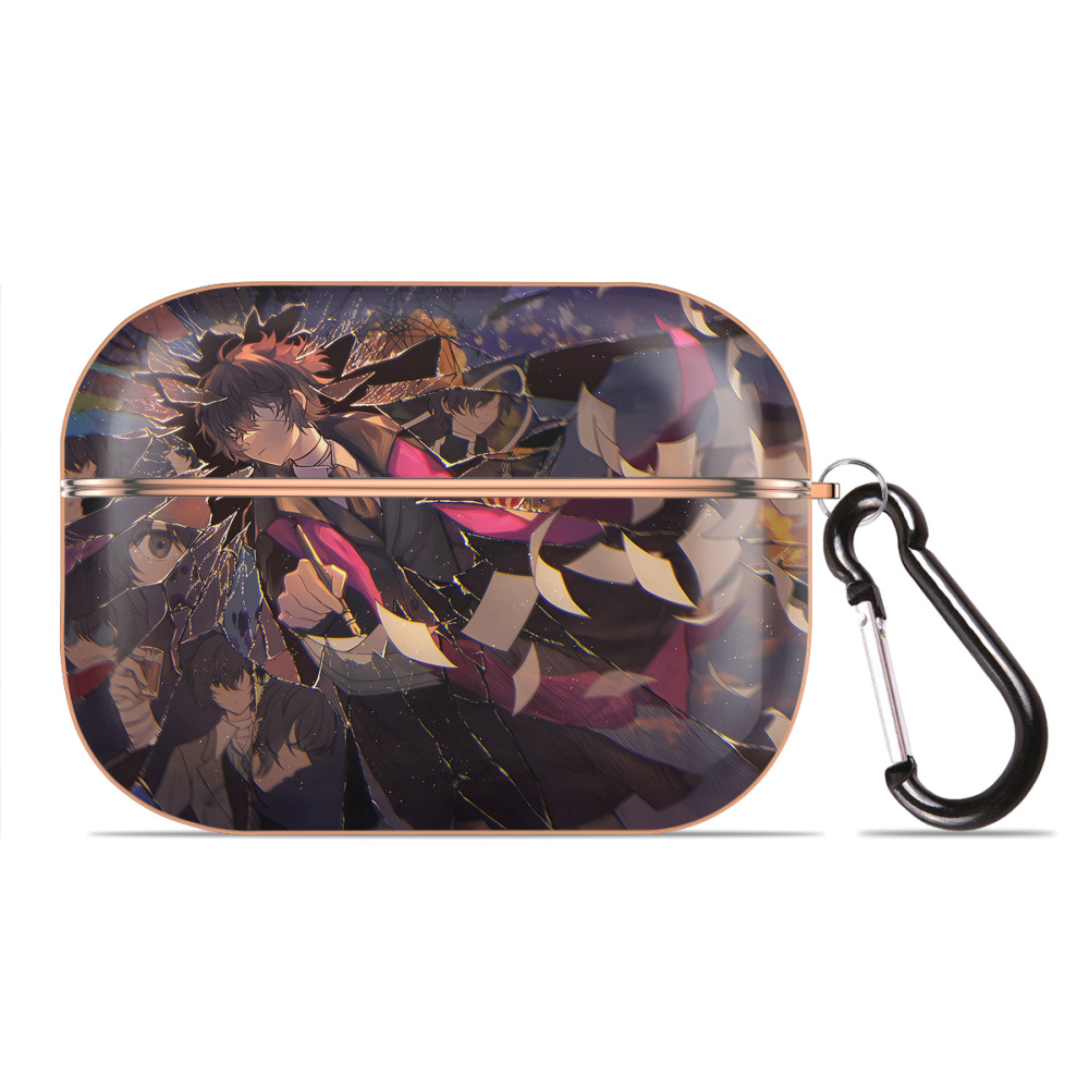 （画像用） 文豪ストレイドッグス Bungo Stray Dogs 【AirPods Pro用】ハードシェル保護ケース｜耐衝撃・防指紋・カラビナ付き商品仕様