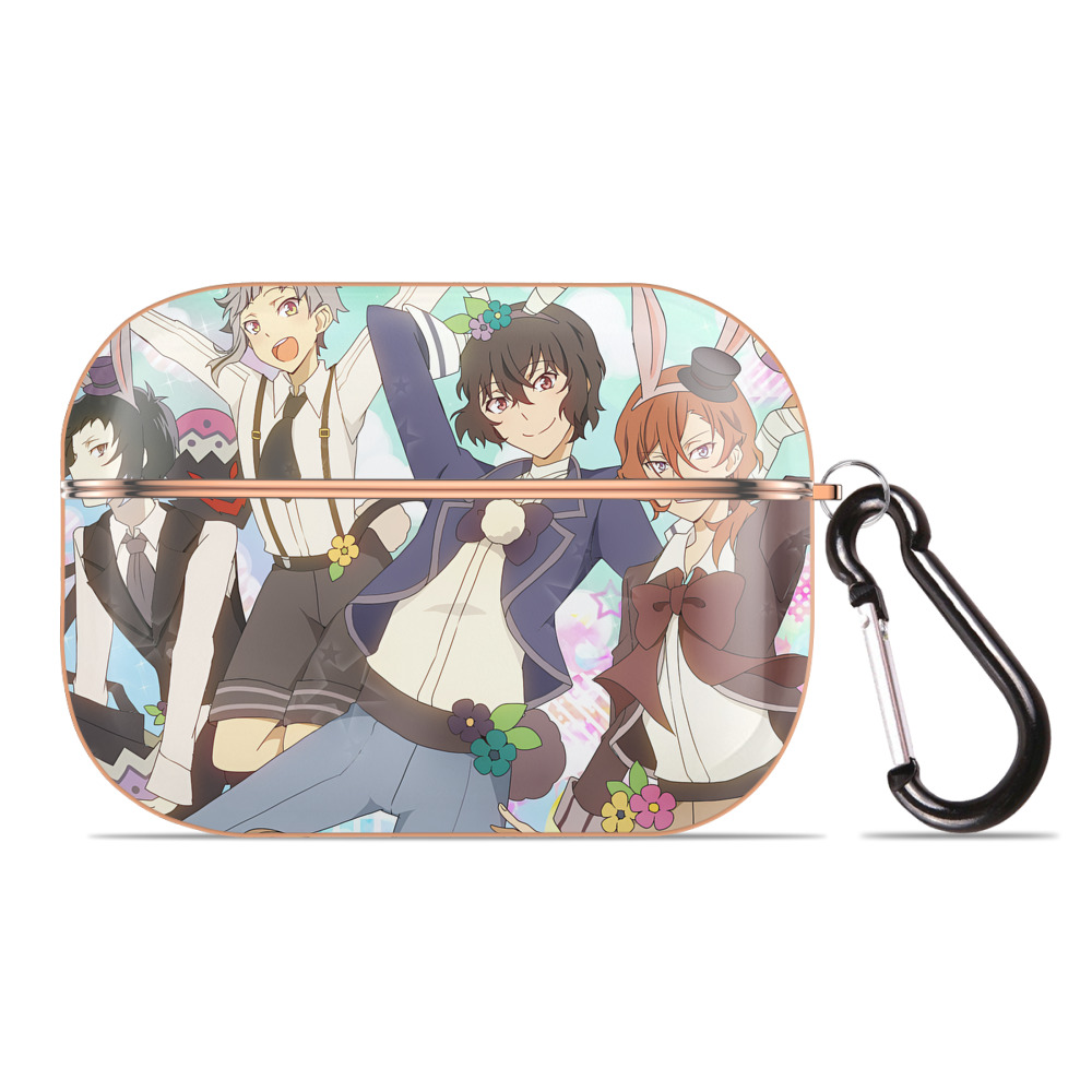 （画像用） 文豪ストレイドッグス Bungo Stray Dogs 【AirPods Pro用】ハードシェル保護ケース｜耐衝撃・防指紋・カラビナ付き商品仕様