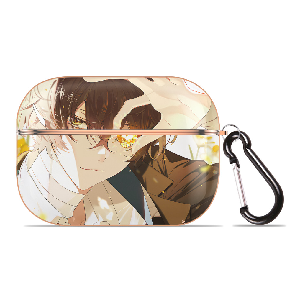 （画像用） 文豪ストレイドッグス Bungo Stray Dogs 【AirPods Pro用】ハードシェル保護ケース｜耐衝撃・防指紋・カラビナ付き商品仕様