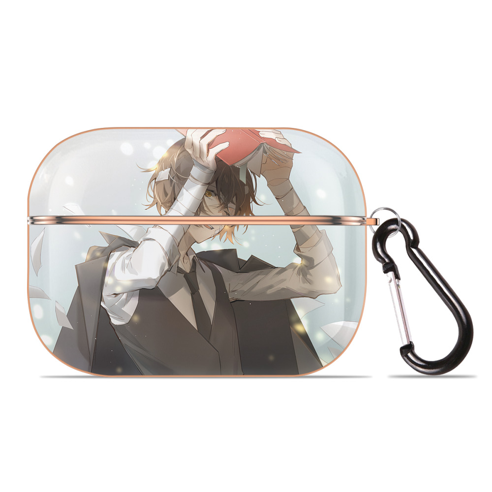 （画像用） 文豪ストレイドッグス Bungo Stray Dogs 【AirPods Pro用】ハードシェル保護ケース｜耐衝撃・防指紋・カラビナ付き商品仕様