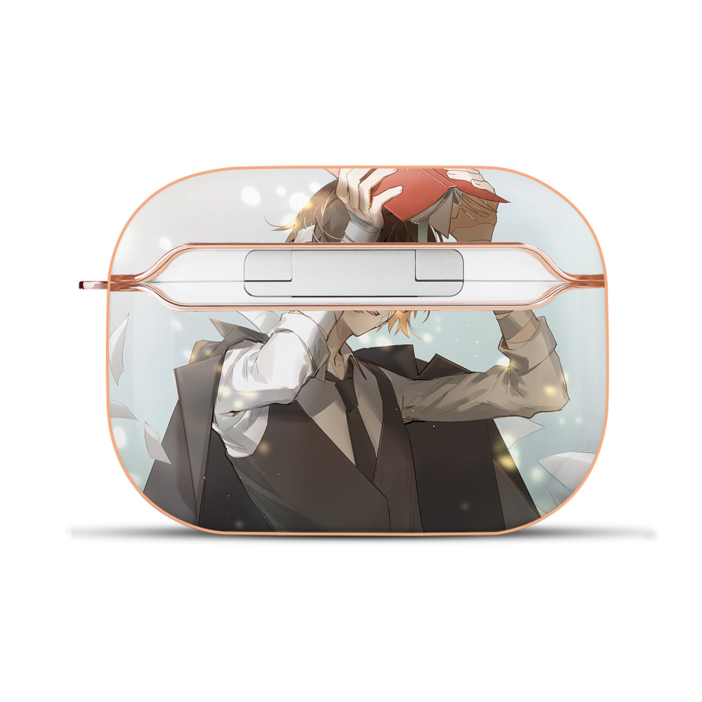 （画像用） 文豪ストレイドッグス Bungo Stray Dogs 【AirPods Pro用】ハードシェル保護ケース｜耐衝撃・防指紋・カラビナ付き商品仕様