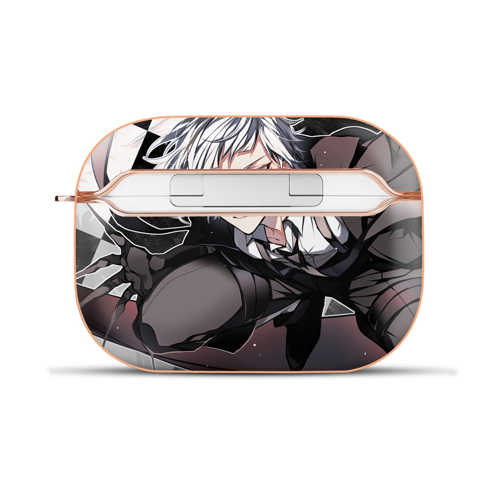 （画像用） 文豪ストレイドッグス Bungo Stray Dogs 【AirPods Pro用】ハードシェル保護ケース｜耐衝撃・防指紋・カラビナ付き商品仕様