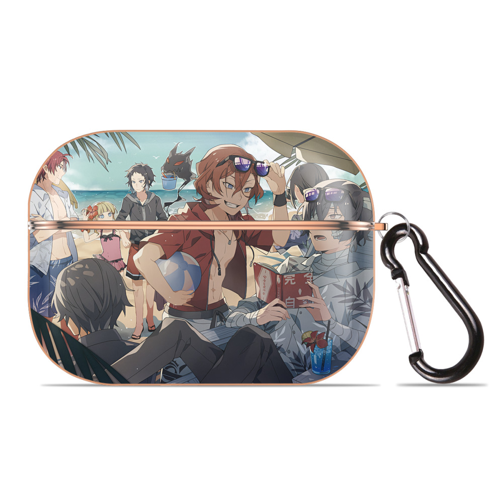 （画像用） 文豪ストレイドッグス Bungo Stray Dogs 【AirPods Pro用】ハードシェル保護ケース｜耐衝撃・防指紋・カラビナ付き商品仕様