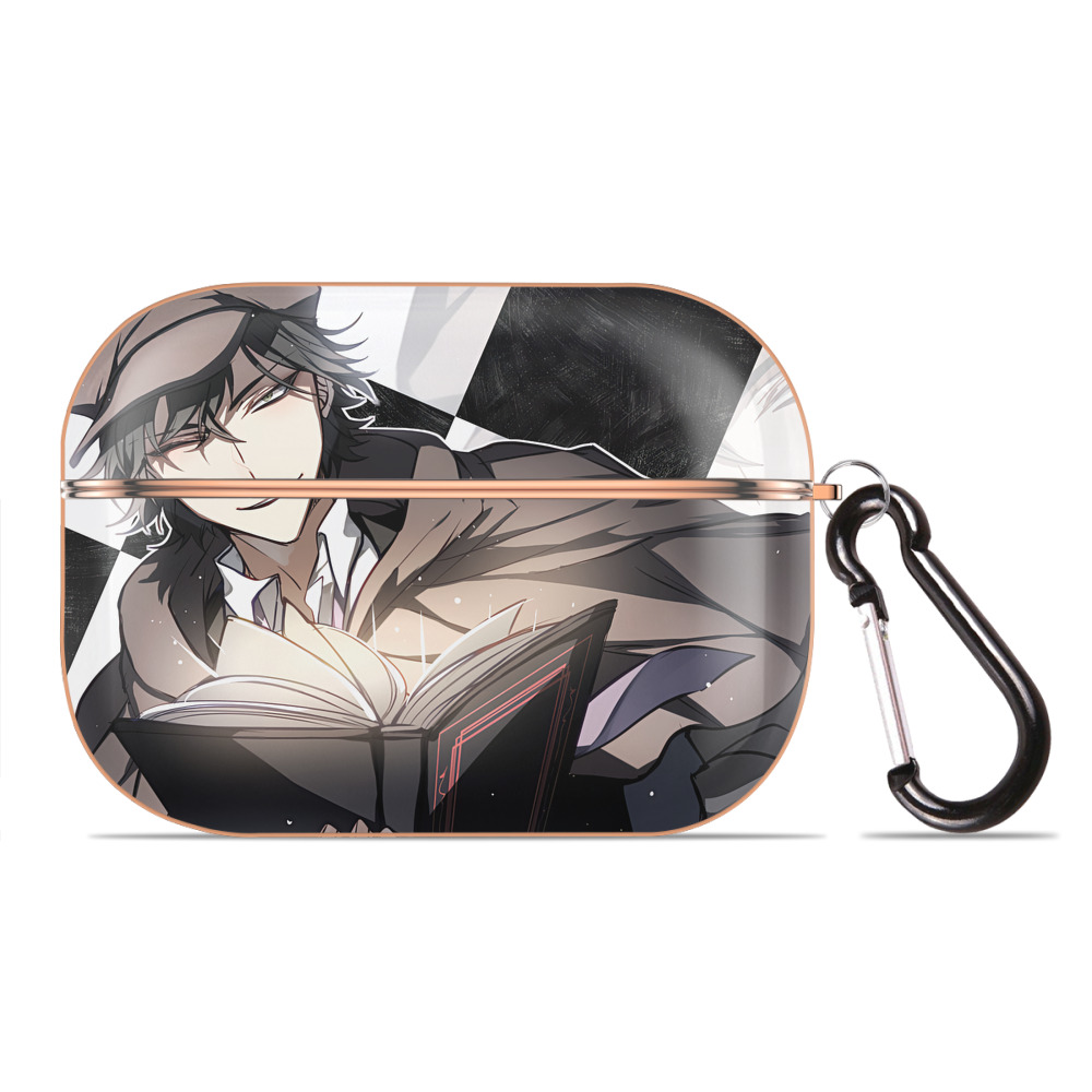 （画像用） 文豪ストレイドッグス Bungo Stray Dogs 【AirPods Pro用】ハードシェル保護ケース｜耐衝撃・防指紋・カラビナ付き商品仕様
