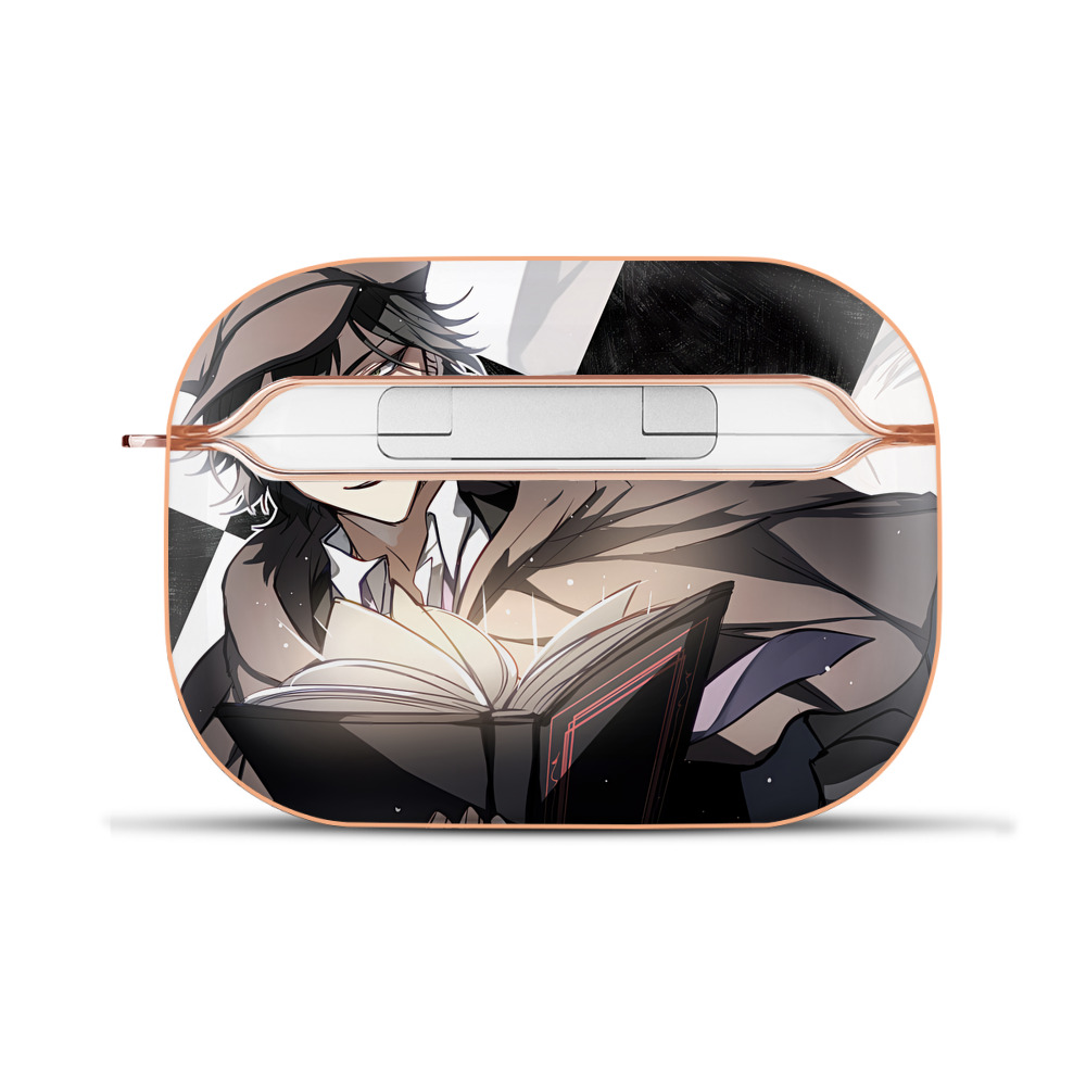 （画像用） 文豪ストレイドッグス Bungo Stray Dogs 【AirPods Pro用】ハードシェル保護ケース｜耐衝撃・防指紋・カラビナ付き商品仕様