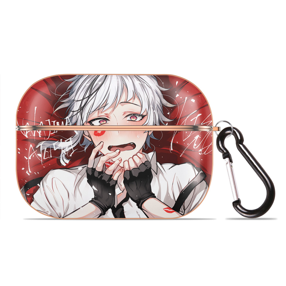 （画像用） 文豪ストレイドッグス Bungo Stray Dogs 【AirPods Pro用】ハードシェル保護ケース｜耐衝撃・防指紋・カラビナ付き商品仕様