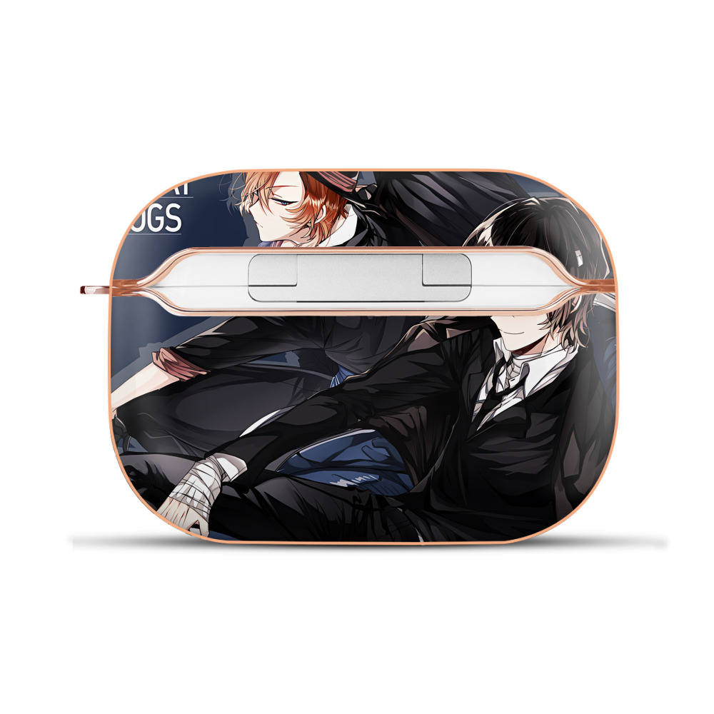 （画像用） 文豪ストレイドッグス Bungo Stray Dogs 【AirPods Pro用】ハードシェル保護ケース｜耐衝撃・防指紋・カラビナ付き商品仕様