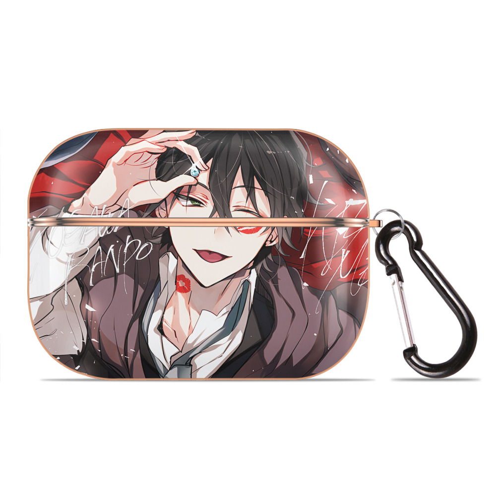 （画像用） 文豪ストレイドッグス Bungo Stray Dogs 【AirPods Pro用】ハードシェル保護ケース｜耐衝撃・防指紋・カラビナ付き商品仕様