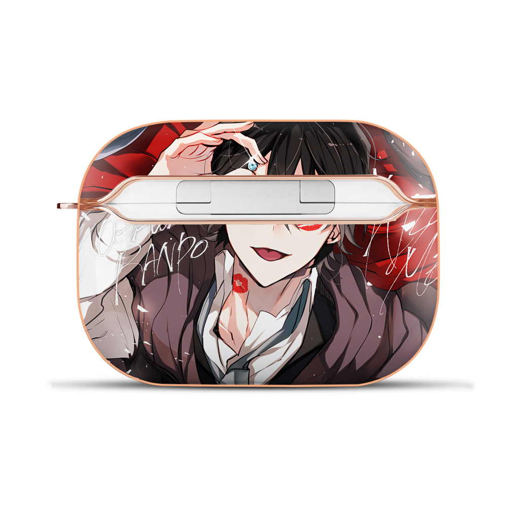 （画像用） 文豪ストレイドッグス Bungo Stray Dogs 【AirPods Pro用】ハードシェル保護ケース｜耐衝撃・防指紋・カラビナ付き商品仕様