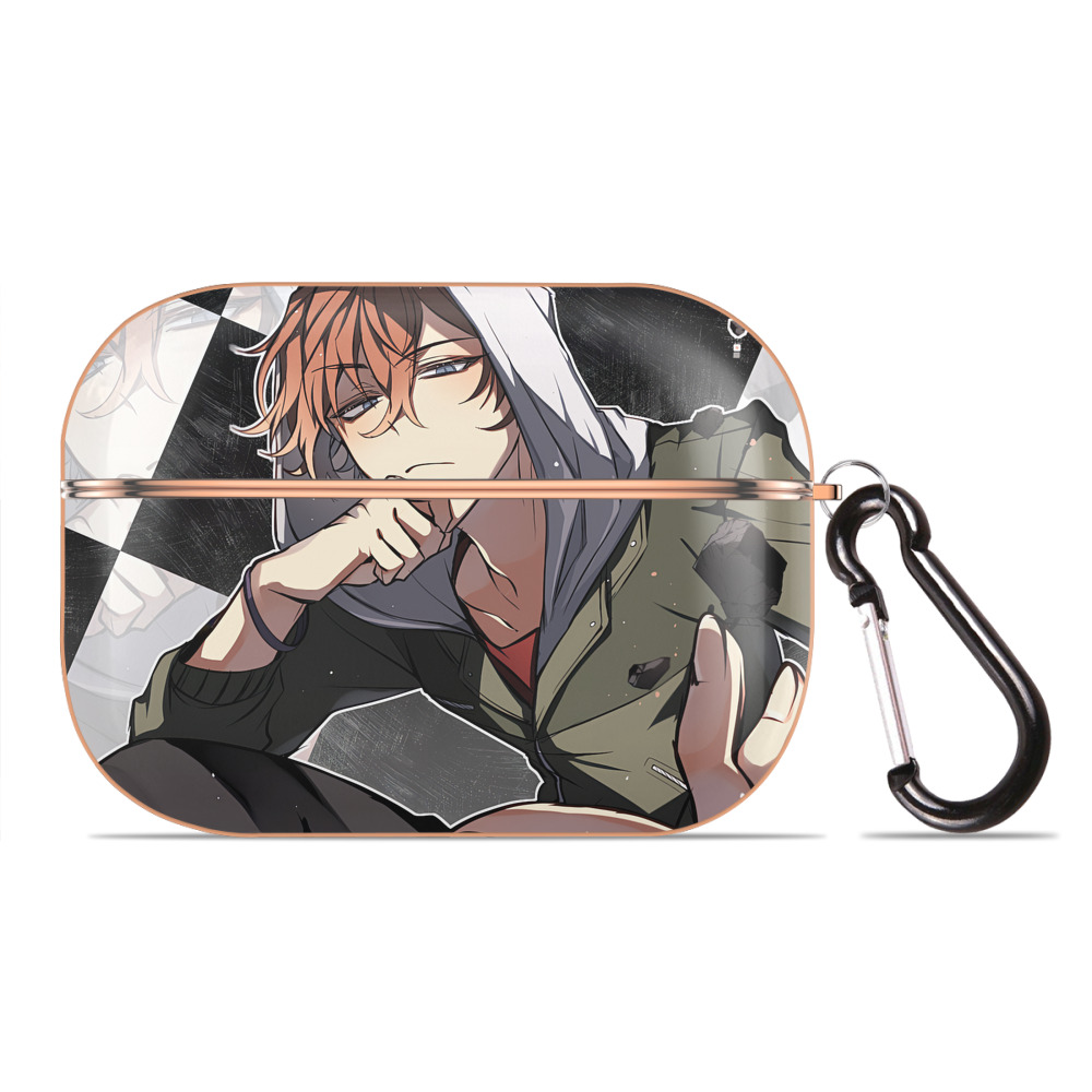 （画像用） 文豪ストレイドッグス Bungo Stray Dogs 【AirPods Pro用】ハードシェル保護ケース｜耐衝撃・防指紋・カラビナ付き商品仕様