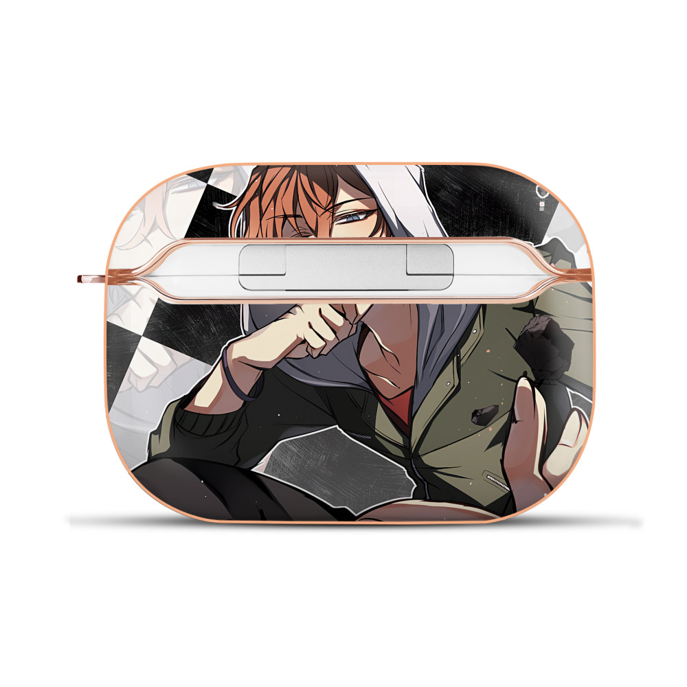 （画像用） 文豪ストレイドッグス Bungo Stray Dogs 【AirPods Pro用】ハードシェル保護ケース｜耐衝撃・防指紋・カラビナ付き商品仕様