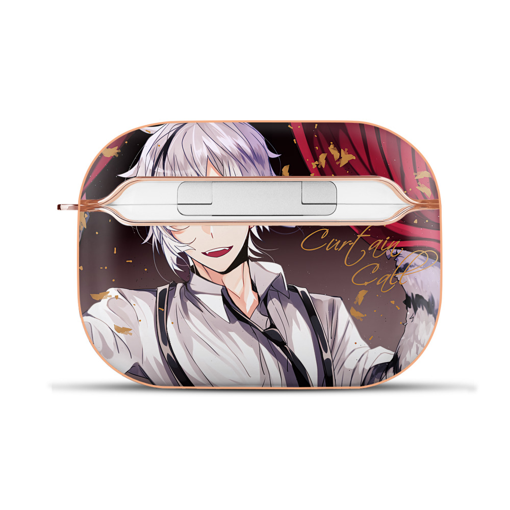 （画像用） 文豪ストレイドッグス Bungo Stray Dogs 【AirPods Pro用】ハードシェル保護ケース｜耐衝撃・防指紋・カラビナ付き商品仕様