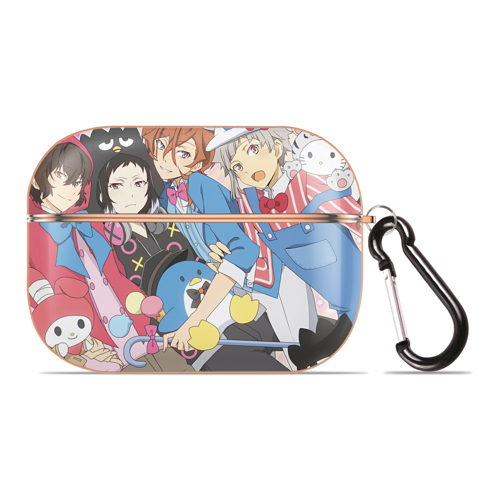 （画像用） 文豪ストレイドッグス Bungo Stray Dogs 【AirPods Pro用】ハードシェル保護ケース｜耐衝撃・防指紋・カラビナ付き商品仕様