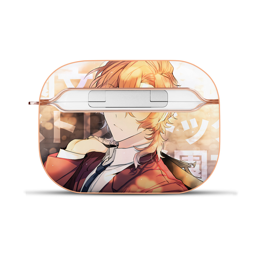 （画像用） 文豪ストレイドッグス Bungo Stray Dogs 【AirPods Pro用】ハードシェル保護ケース｜耐衝撃・防指紋・カラビナ付き商品仕様