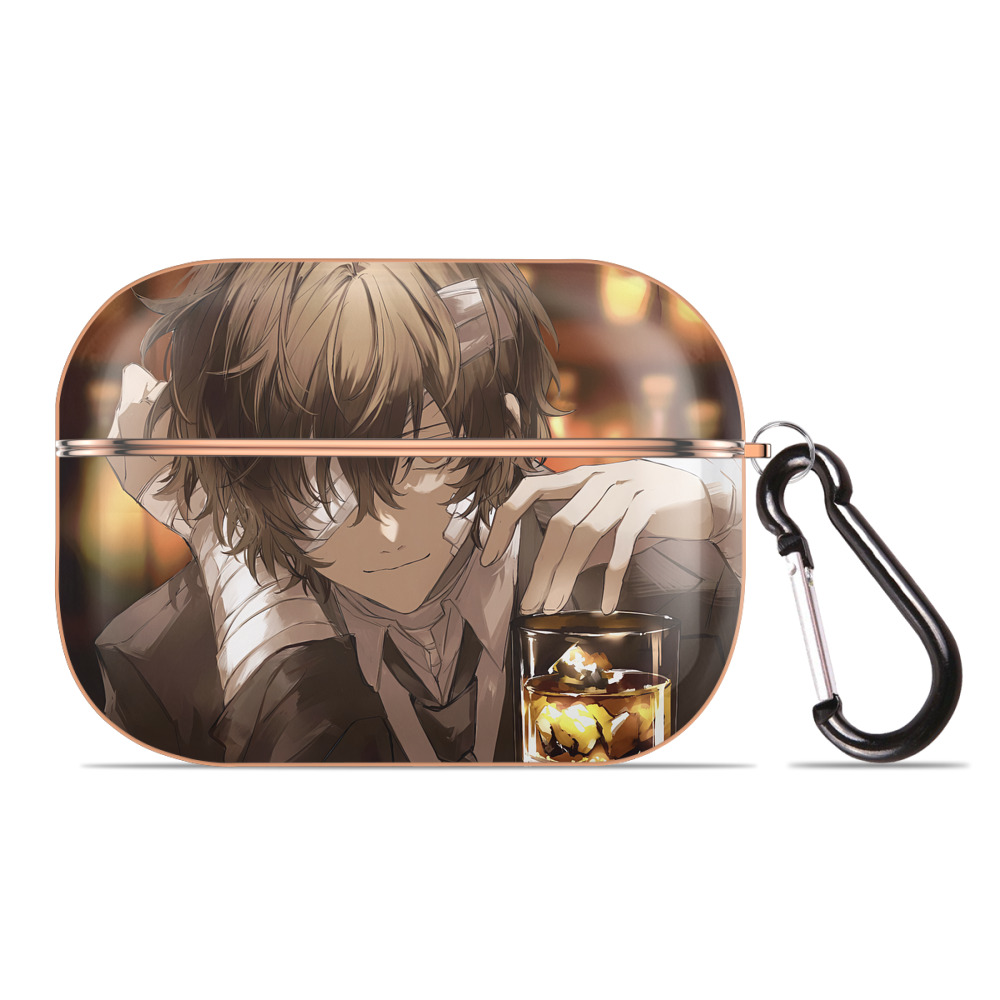 （画像用） 文豪ストレイドッグス Bungo Stray Dogs 【AirPods Pro用】ハードシェル保護ケース｜耐衝撃・防指紋・カラビナ付き商品仕様