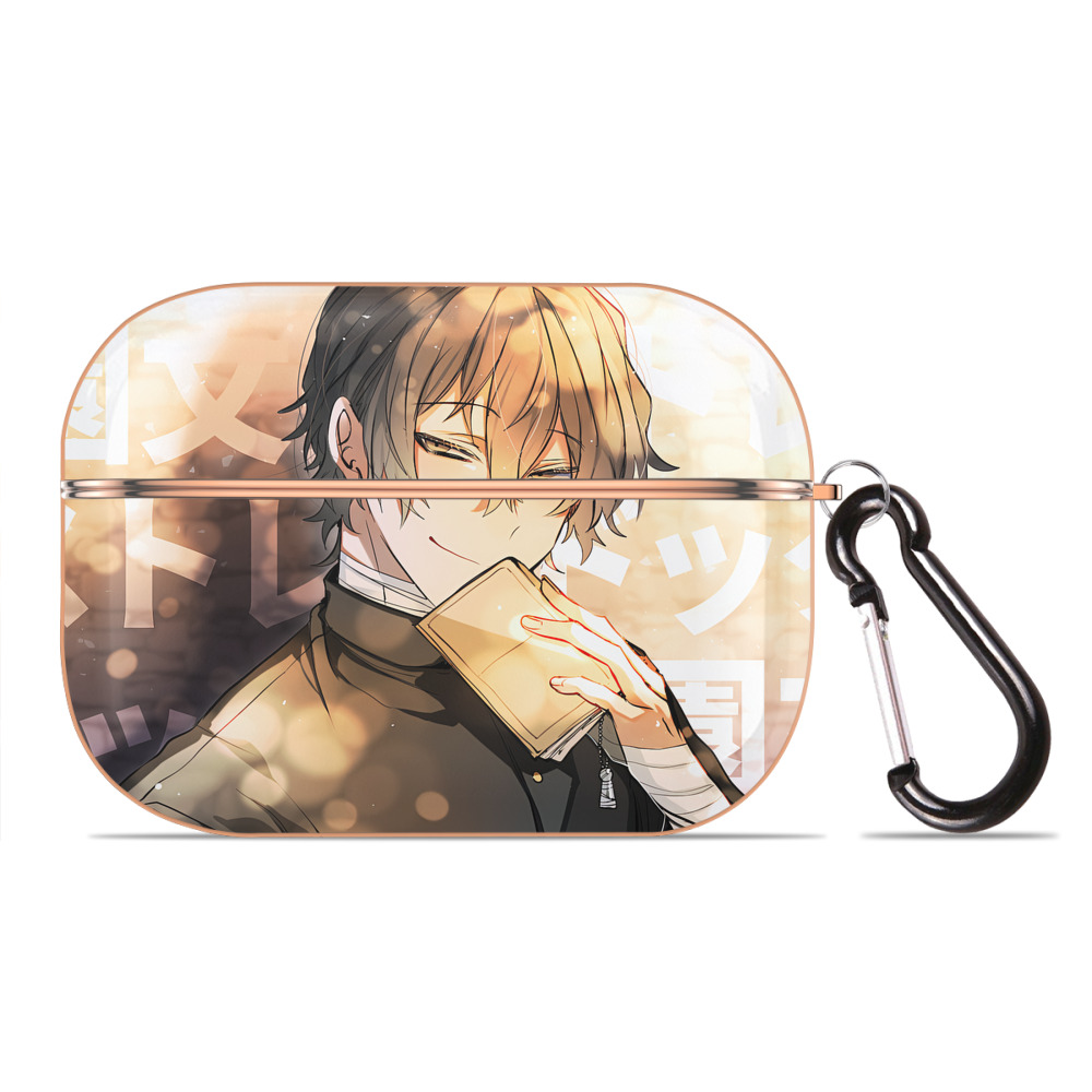 （画像用） 文豪ストレイドッグス Bungo Stray Dogs 【AirPods Pro用】ハードシェル保護ケース｜耐衝撃・防指紋・カラビナ付き商品仕様