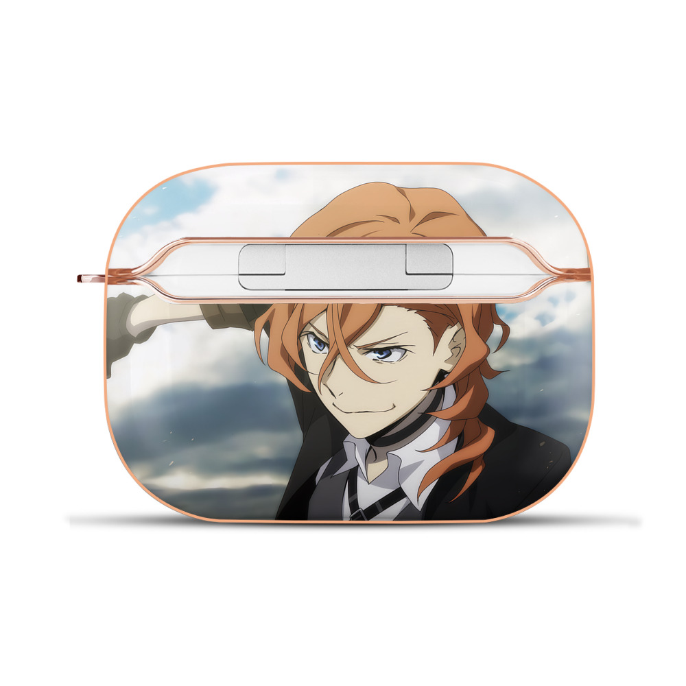（画像用） 文豪ストレイドッグス Bungo Stray Dogs 【AirPods Pro用】ハードシェル保護ケース｜耐衝撃・防指紋・カラビナ付き商品仕様