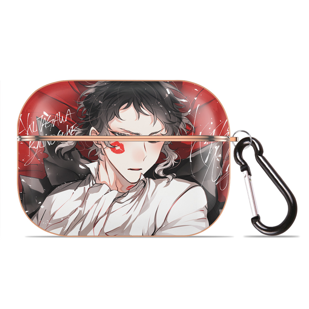 （画像用） 文豪ストレイドッグス Bungo Stray Dogs 【AirPods Pro用】ハードシェル保護ケース｜耐衝撃・防指紋・カラビナ付き商品仕様