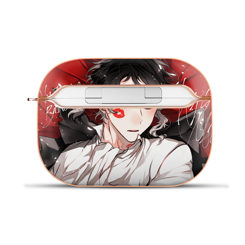 （画像用） 文豪ストレイドッグス Bungo Stray Dogs 【AirPods Pro用】ハードシェル保護ケース｜耐衝撃・防指紋・カラビナ付き商品仕様