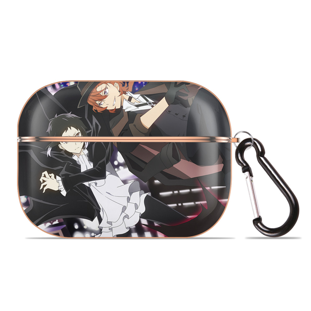 （画像用） 文豪ストレイドッグス Bungo Stray Dogs 【AirPods Pro用】ハードシェル保護ケース｜耐衝撃・防指紋・カラビナ付き商品仕様