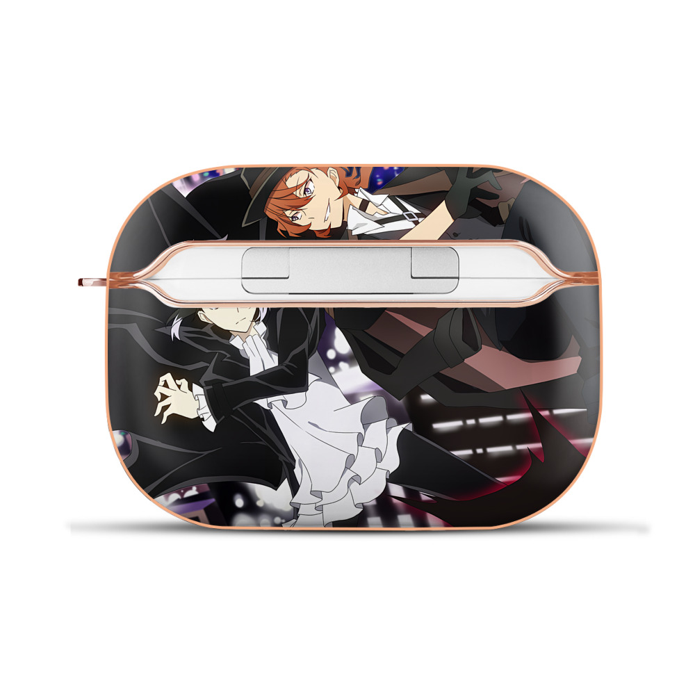 （画像用） 文豪ストレイドッグス Bungo Stray Dogs 【AirPods Pro用】ハードシェル保護ケース｜耐衝撃・防指紋・カラビナ付き商品仕様