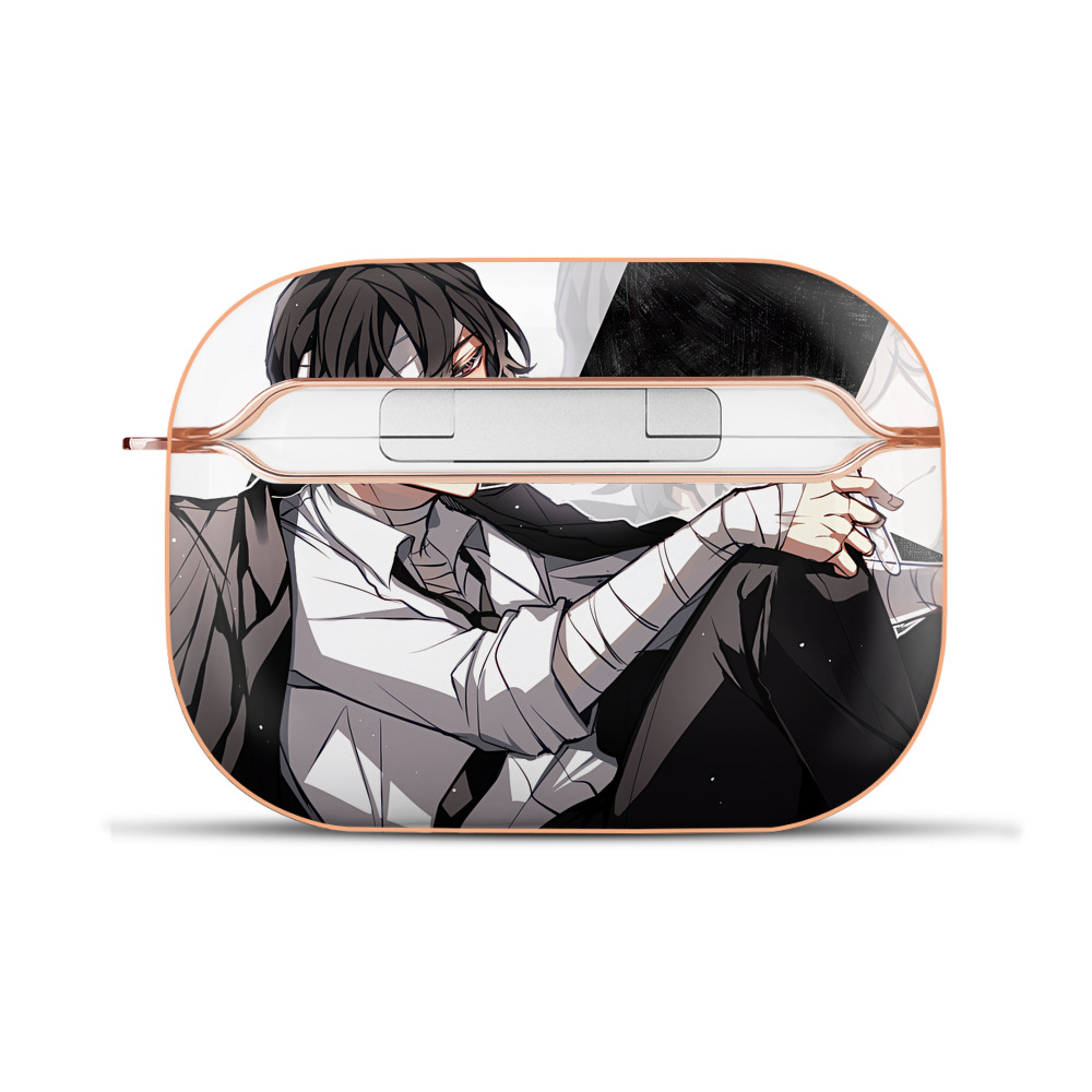 （画像用） 文豪ストレイドッグス Bungo Stray Dogs 【AirPods Pro用】ハードシェル保護ケース｜耐衝撃・防指紋・カラビナ付き商品仕様