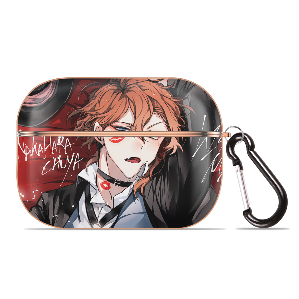 （画像用） 文豪ストレイドッグス Bungo Stray Dogs 【AirPods Pro用】ハードシェル保護ケース｜耐衝撃・防指紋・カラビナ付き商品仕様