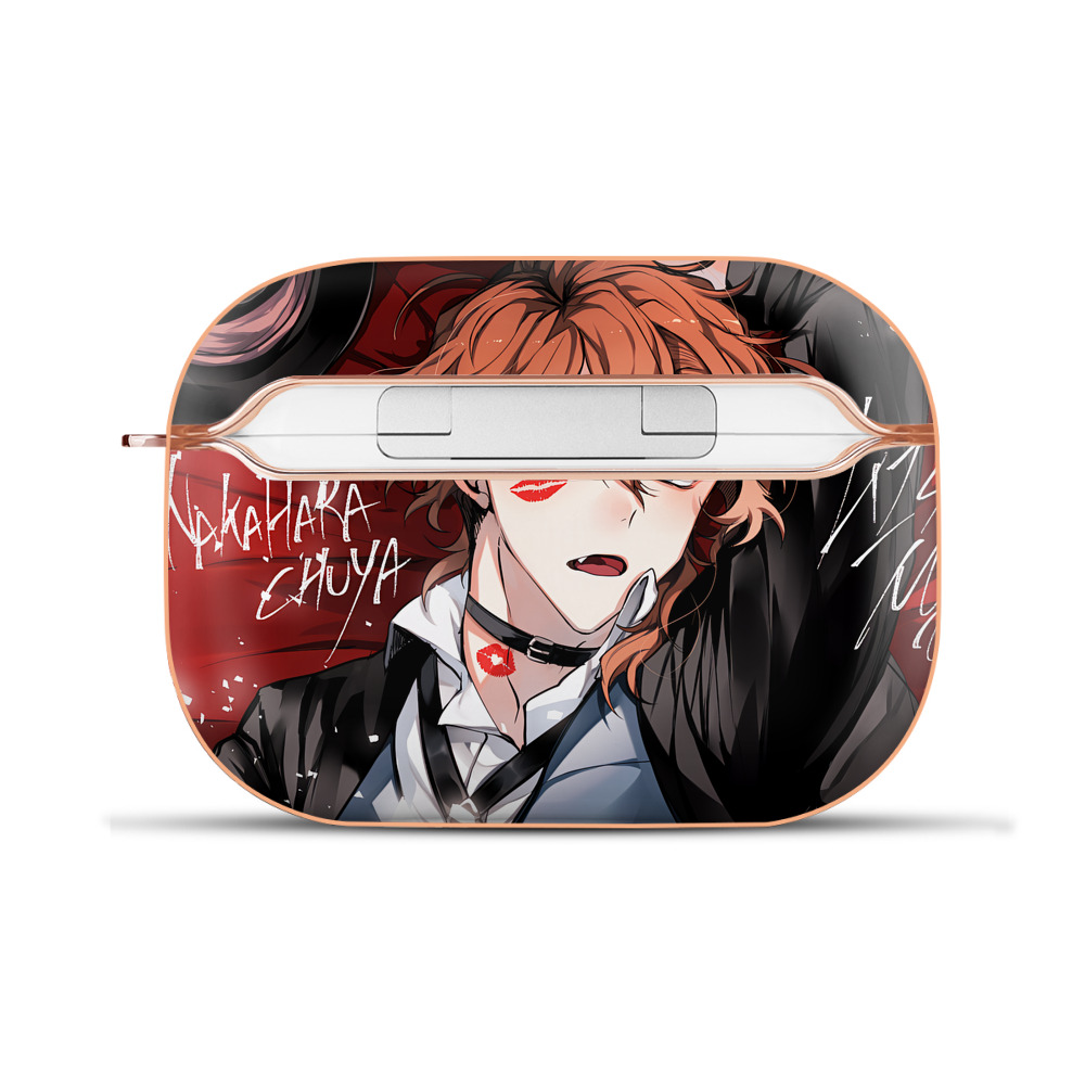 （画像用） 文豪ストレイドッグス Bungo Stray Dogs 【AirPods Pro用】ハードシェル保護ケース｜耐衝撃・防指紋・カラビナ付き商品仕様