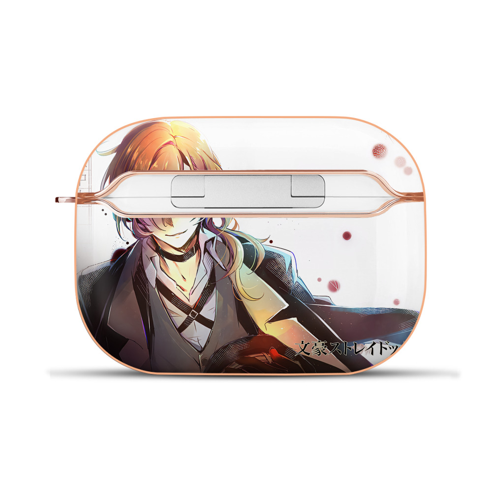 （画像用） 文豪ストレイドッグス Bungo Stray Dogs 【AirPods Pro用】ハードシェル保護ケース｜耐衝撃・防指紋・カラビナ付き商品仕様