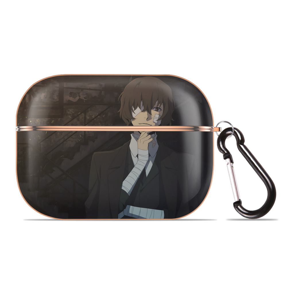 （画像用） 文豪ストレイドッグス Bungo Stray Dogs 【AirPods Pro用】ハードシェル保護ケース｜耐衝撃・防指紋・カラビナ付き商品仕様