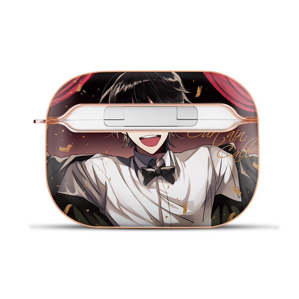 （画像用） 文豪ストレイドッグス Bungo Stray Dogs 【AirPods Pro用】ハードシェル保護ケース｜耐衝撃・防指紋・カラビナ付き商品仕様