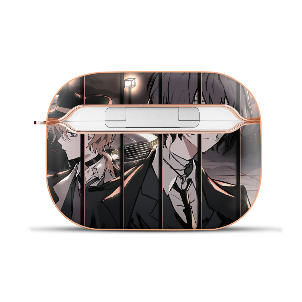 （画像用） 文豪ストレイドッグス Bungo Stray Dogs 【AirPods Pro用】ハードシェル保護ケース｜耐衝撃・防指紋・カラビナ付き商品仕様
