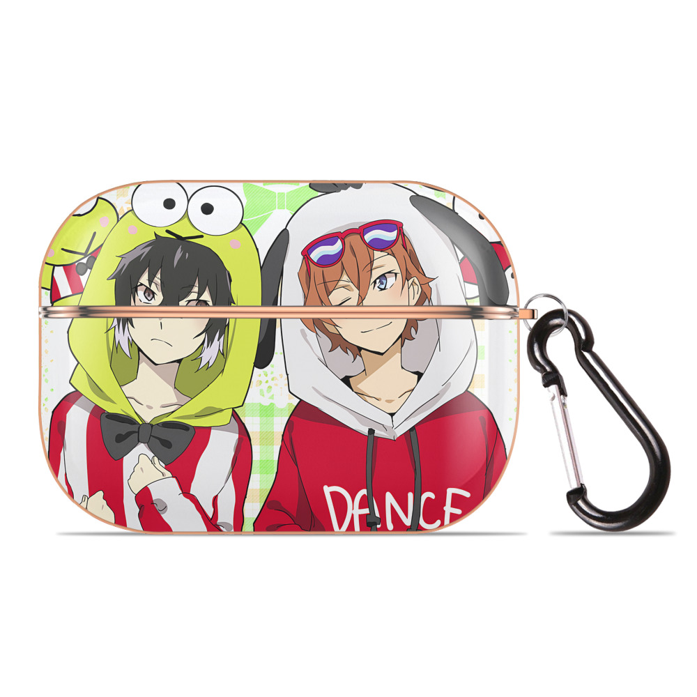 （画像用） 文豪ストレイドッグス Bungo Stray Dogs 【AirPods Pro用】ハードシェル保護ケース｜耐衝撃・防指紋・カラビナ付き商品仕様