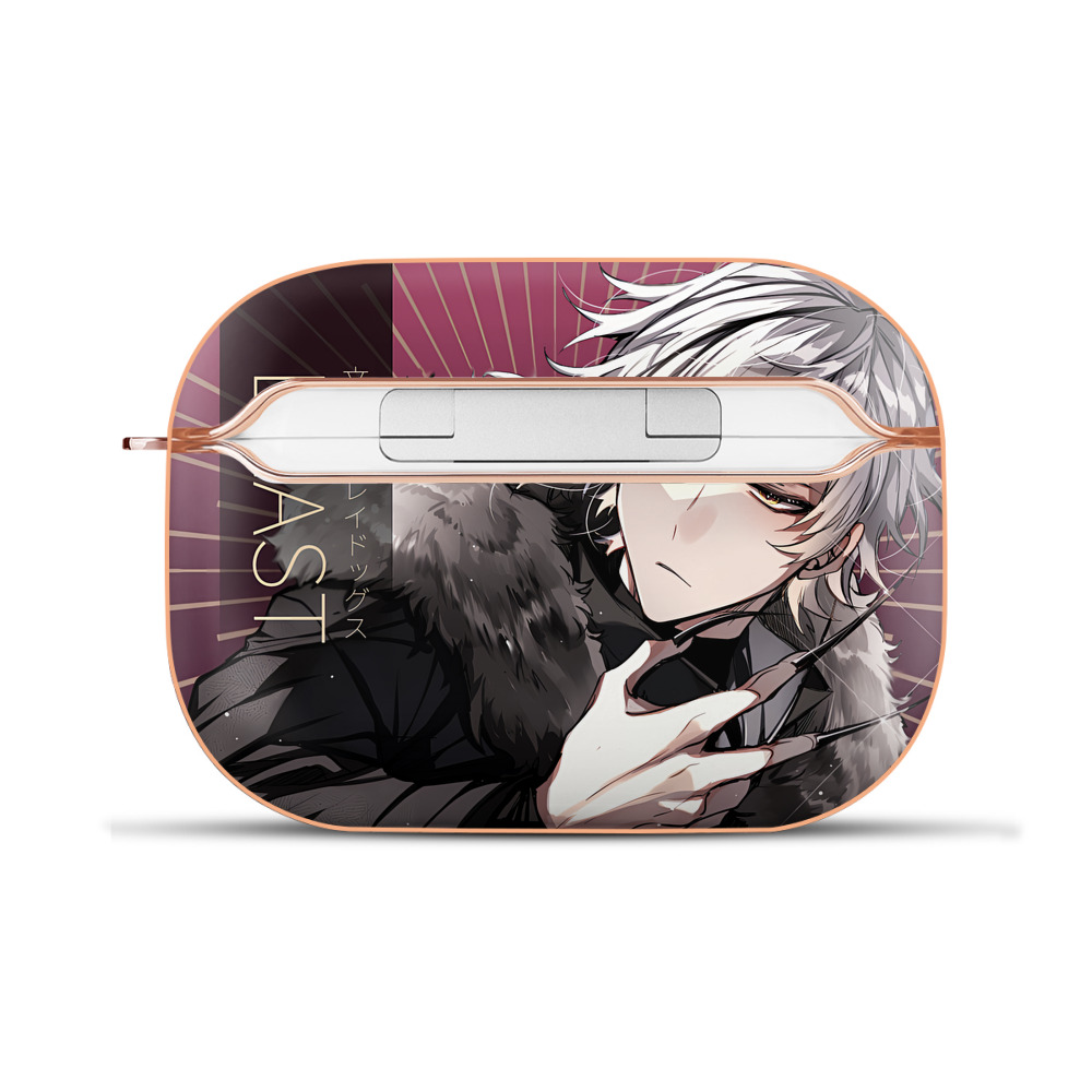 （画像用） 文豪ストレイドッグス Bungo Stray Dogs 【AirPods Pro用】ハードシェル保護ケース｜耐衝撃・防指紋・カラビナ付き商品仕様