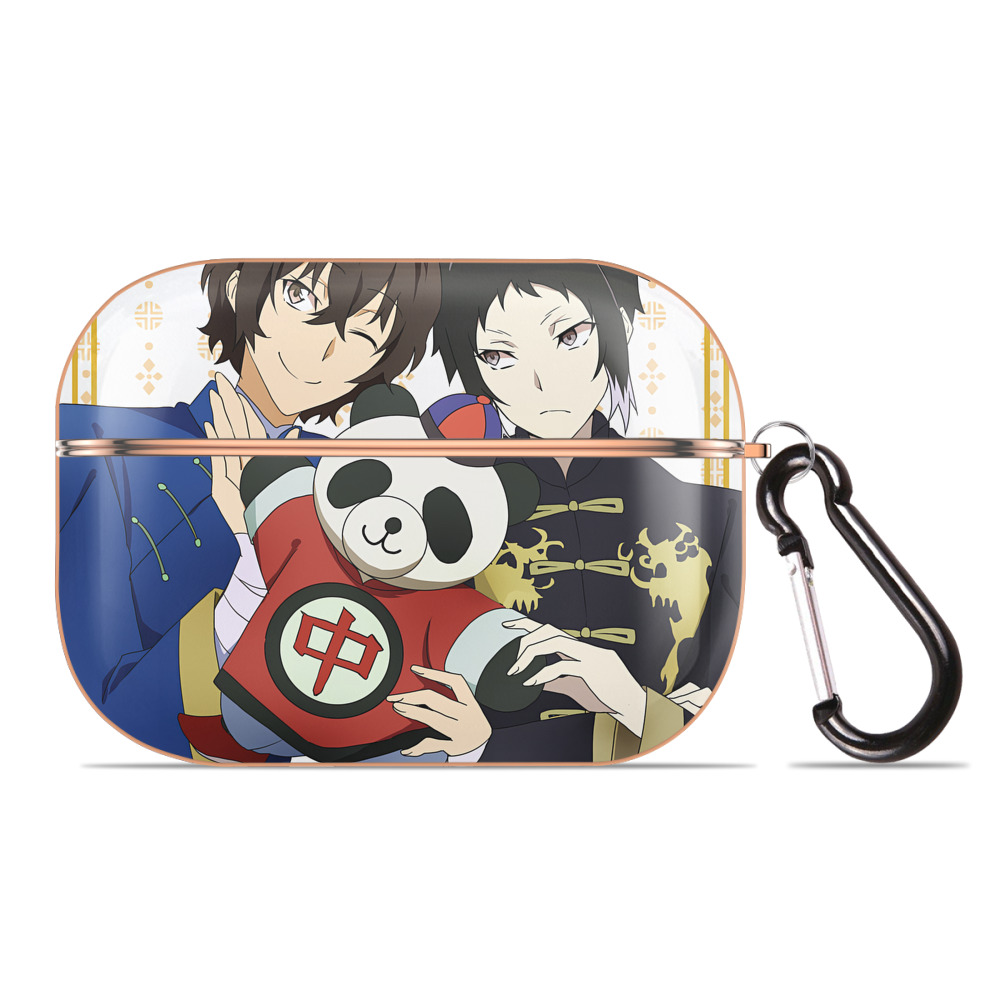 （画像用） 文豪ストレイドッグス Bungo Stray Dogs 【AirPods Pro用】ハードシェル保護ケース｜耐衝撃・防指紋・カラビナ付き商品仕様