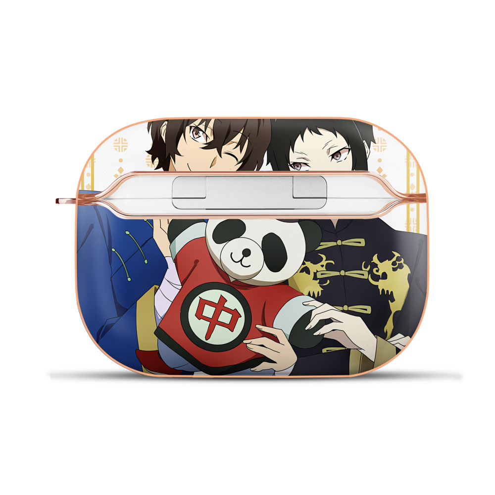（画像用） 文豪ストレイドッグス Bungo Stray Dogs 【AirPods Pro用】ハードシェル保護ケース｜耐衝撃・防指紋・カラビナ付き商品仕様