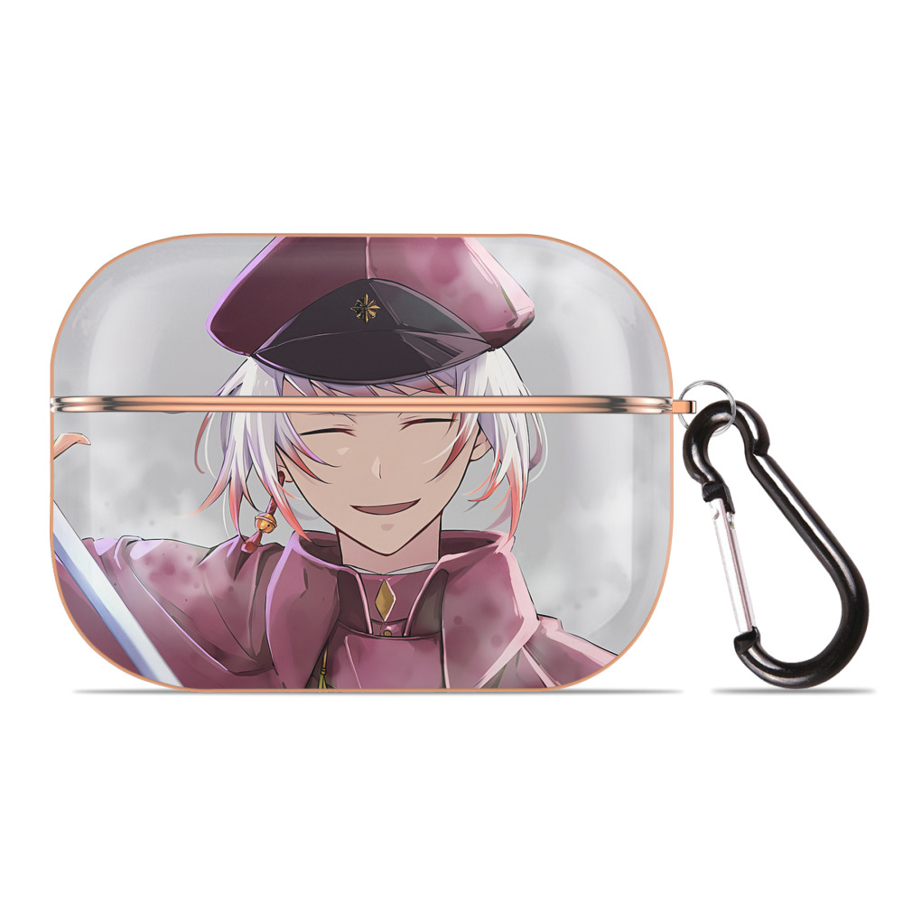 （画像用） 文豪ストレイドッグス Bungo Stray Dogs 【AirPods Pro用】ハードシェル保護ケース｜耐衝撃・防指紋・カラビナ付き商品仕様