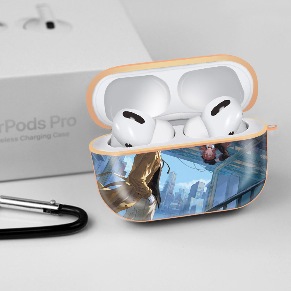 文豪ストレイドッグス Bungo Stray Dogs 【AirPods Pro用】ハードシェル保護ケース｜耐衝撃・防指紋・カラビナ付き商品仕様