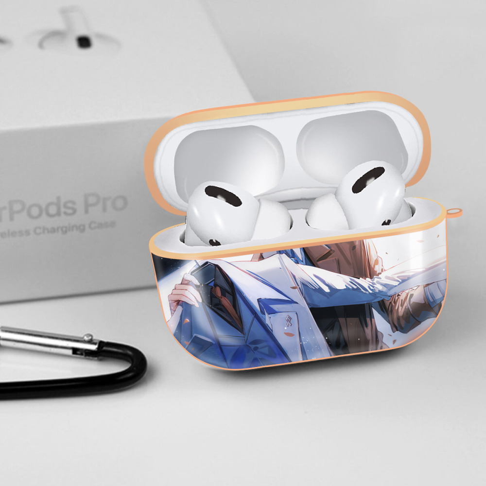 文豪ストレイドッグス Bungo Stray Dogs 【AirPods Pro用】ハードシェル保護ケース｜耐衝撃・防指紋・カラビナ付き商品仕様