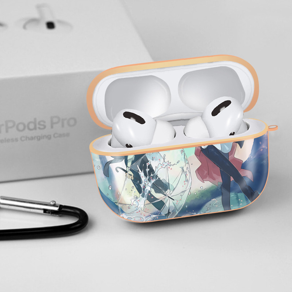 文豪ストレイドッグス Bungo Stray Dogs 【AirPods Pro用】ハードシェル保護ケース｜耐衝撃・防指紋・カラビナ付き商品仕様