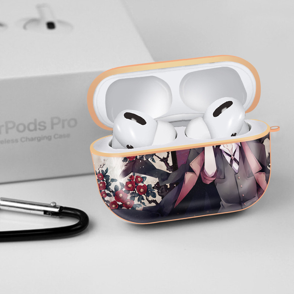 文豪ストレイドッグス Bungo Stray Dogs 【AirPods Pro用】ハードシェル保護ケース｜耐衝撃・防指紋・カラビナ付き商品仕様