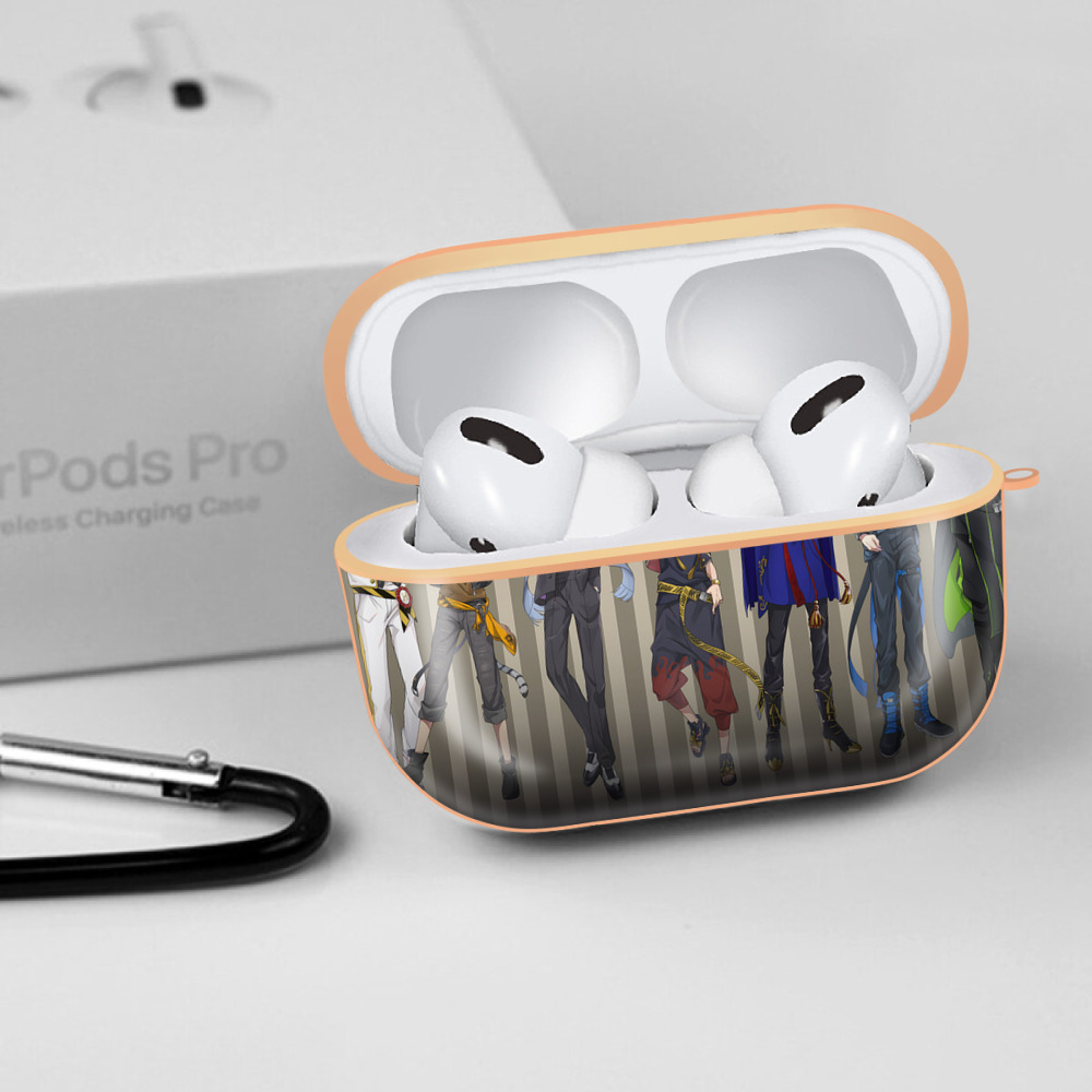 文豪ストレイドッグス Bungo Stray Dogs 【AirPods Pro用】ハードシェル保護ケース｜耐衝撃・防指紋・カラビナ付き商品仕様