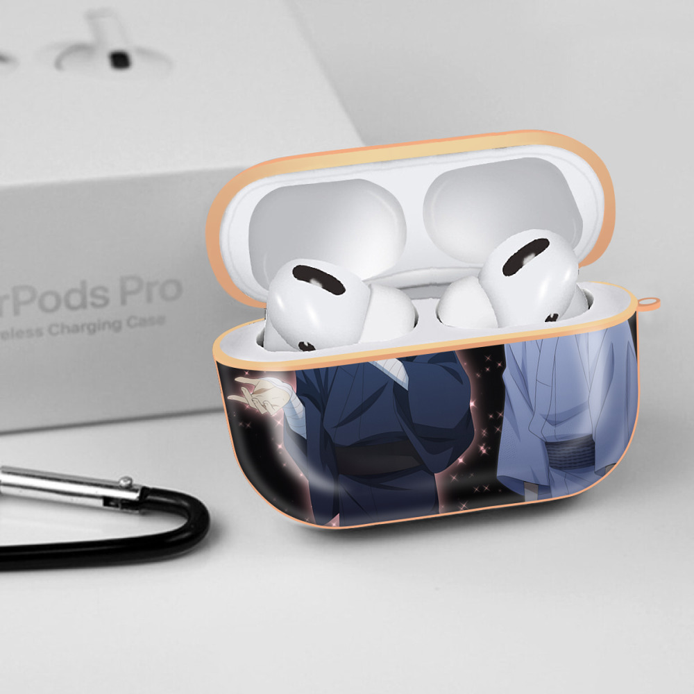 文豪ストレイドッグス Bungo Stray Dogs 【AirPods Pro用】ハードシェル保護ケース｜耐衝撃・防指紋・カラビナ付き商品仕様