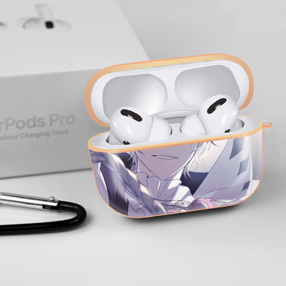 文豪ストレイドッグス Bungo Stray Dogs 【AirPods Pro用】ハードシェル保護ケース｜耐衝撃・防指紋・カラビナ付き商品仕様