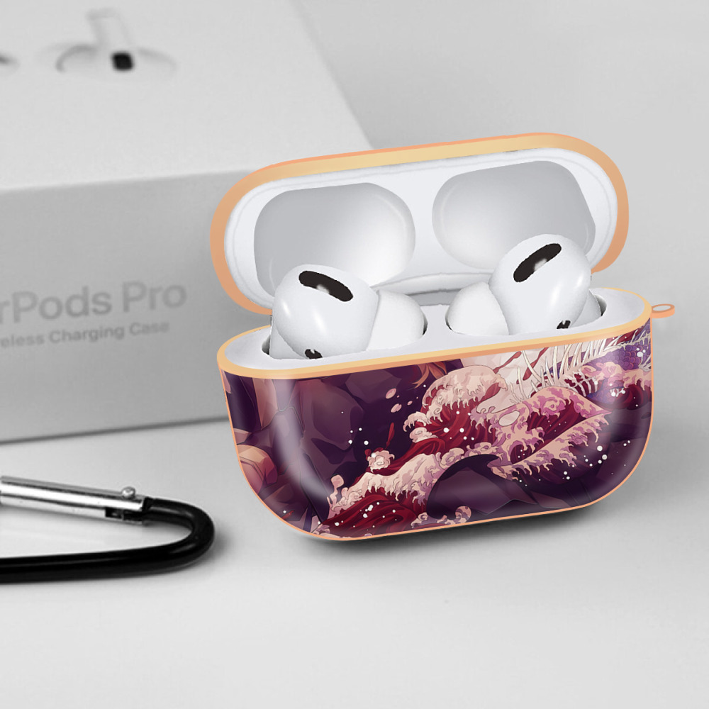 文豪ストレイドッグス Bungo Stray Dogs 【AirPods Pro用】ハードシェル保護ケース｜耐衝撃・防指紋・カラビナ付き商品仕様