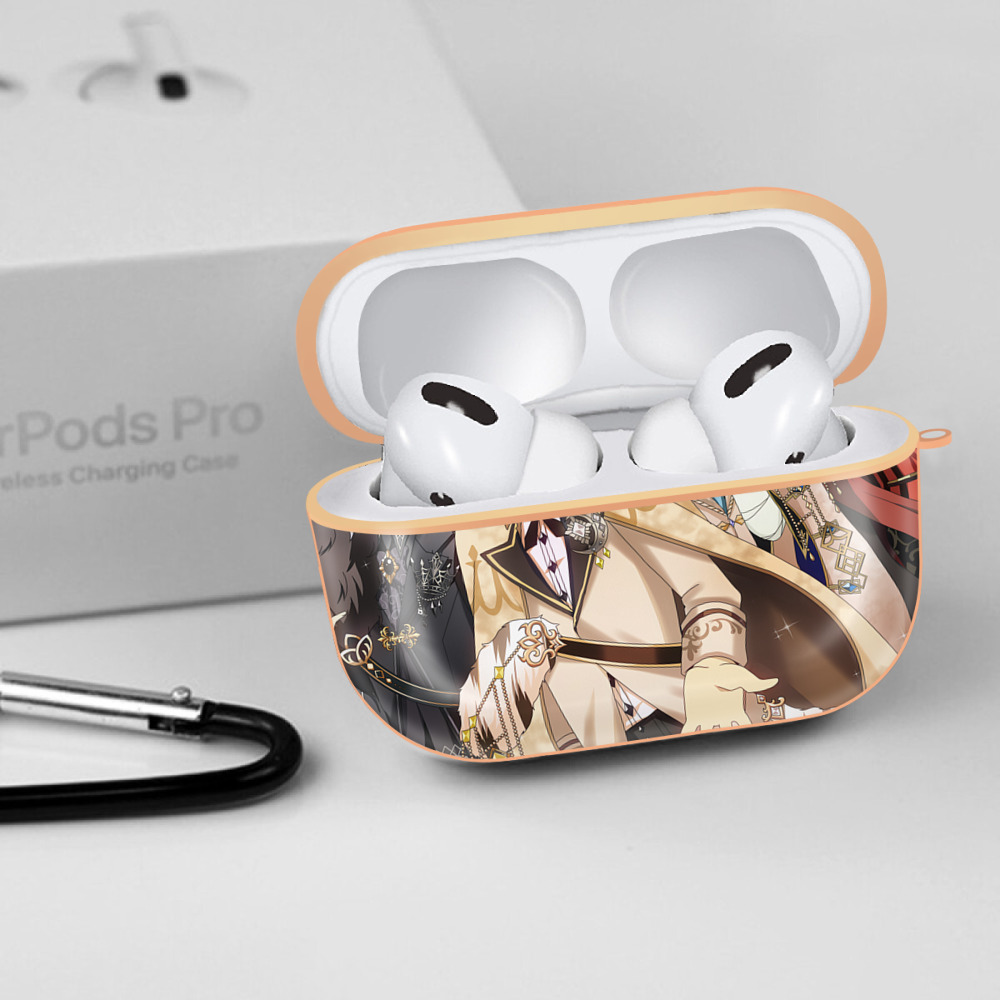 文豪ストレイドッグス Bungo Stray Dogs 【AirPods Pro用】ハードシェル保護ケース｜耐衝撃・防指紋・カラビナ付き商品仕様