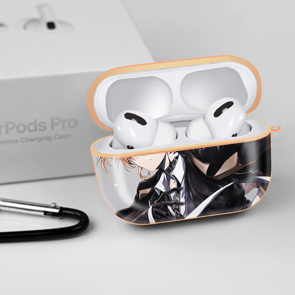 文豪ストレイドッグス Bungo Stray Dogs 【AirPods Pro用】ハードシェル保護ケース｜耐衝撃・防指紋・カラビナ付き商品仕様